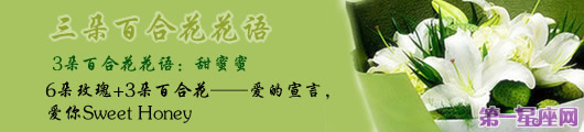 3朵百合花语,送3朵百合花代表什么意思?